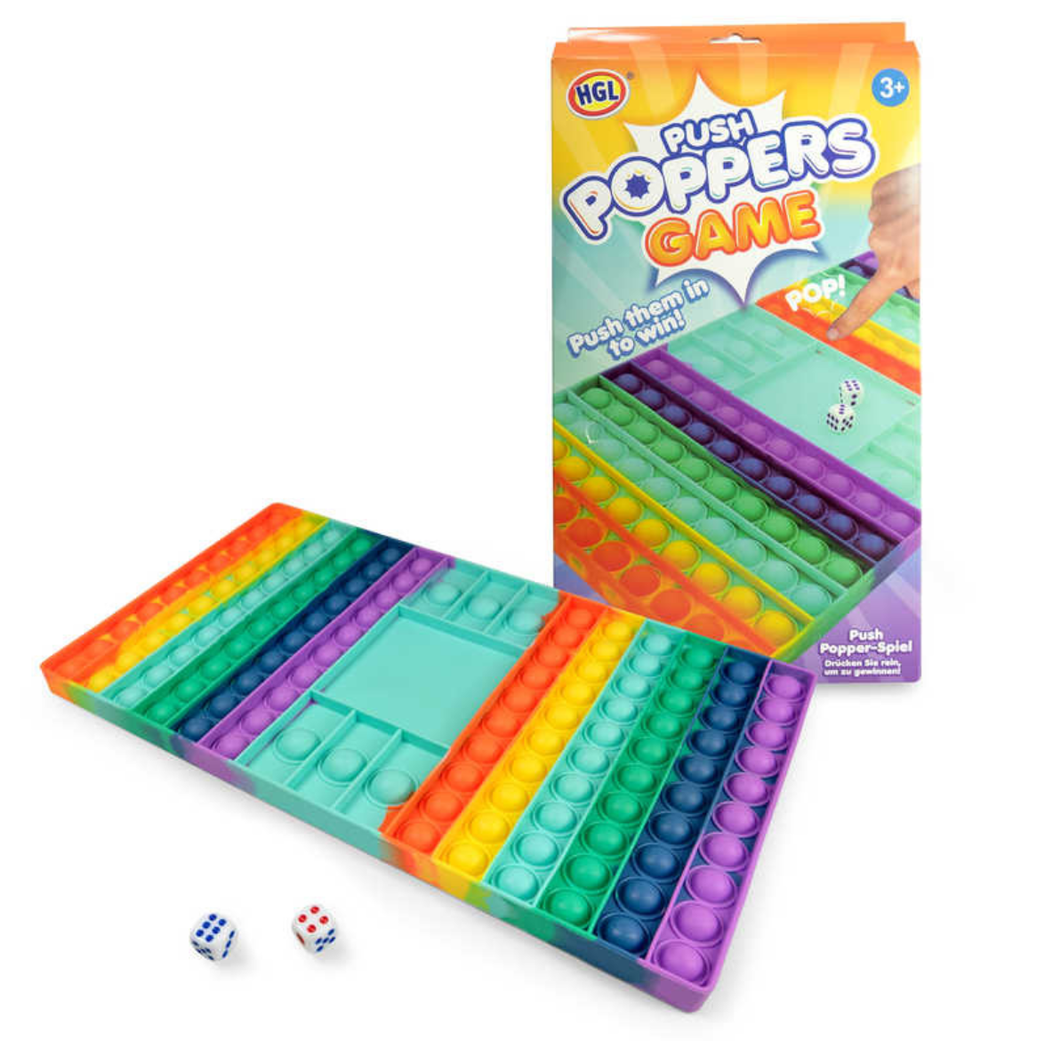 Push poppers game