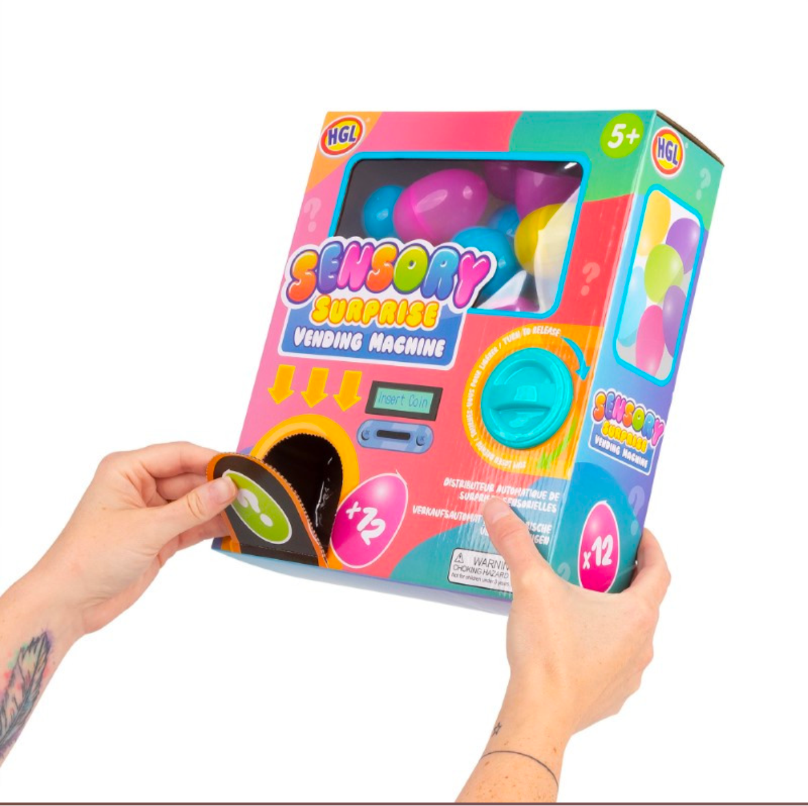Sensory vending machine