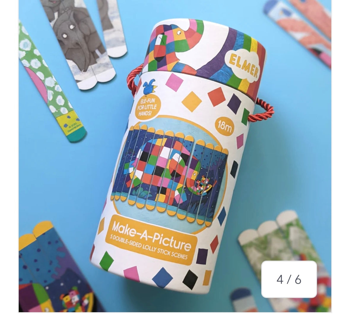 Elmer puzzle sticks