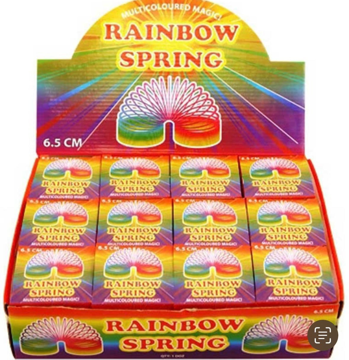 Rainbow spring