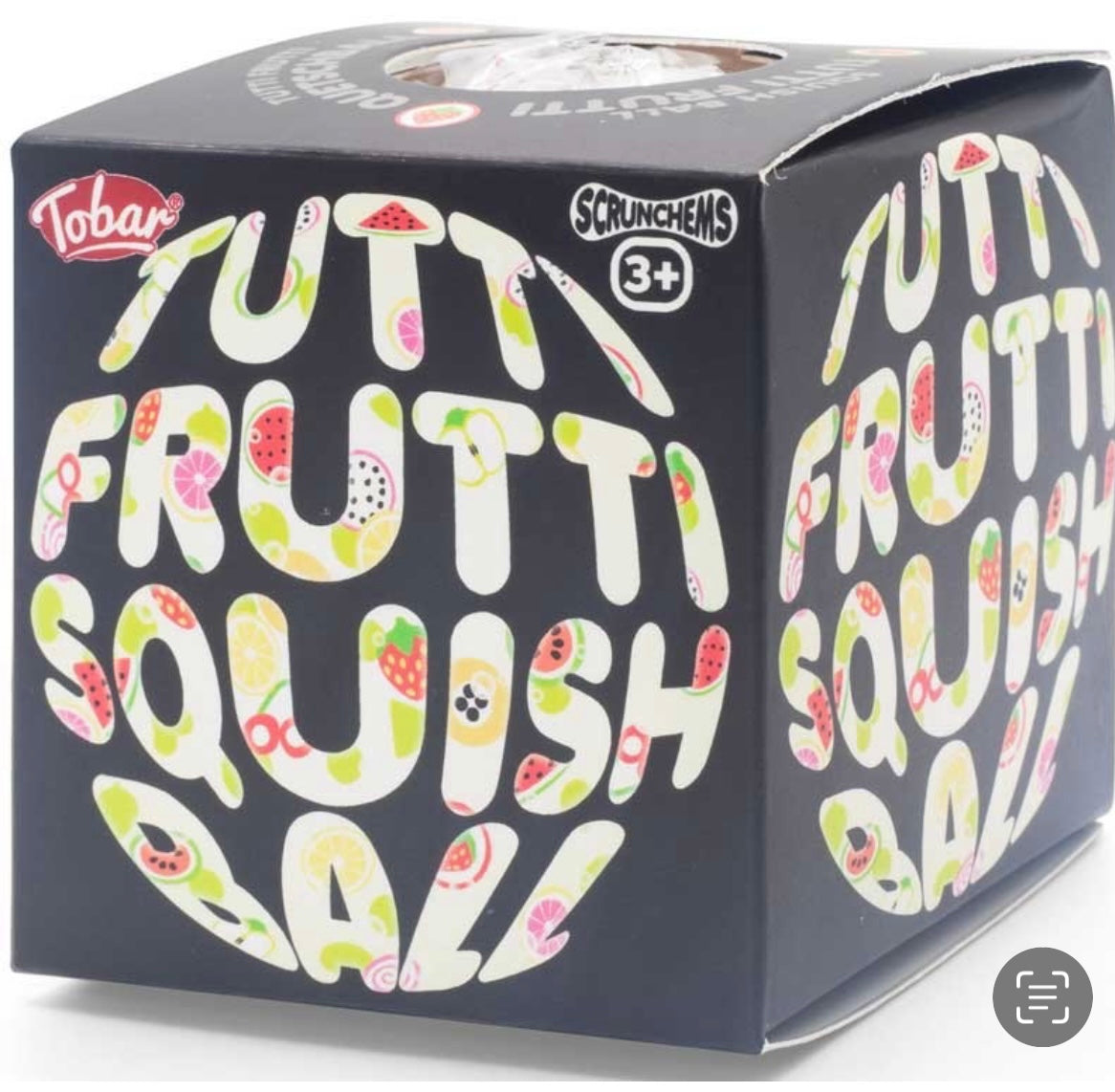 Scrunchems tutti frutti squish ball