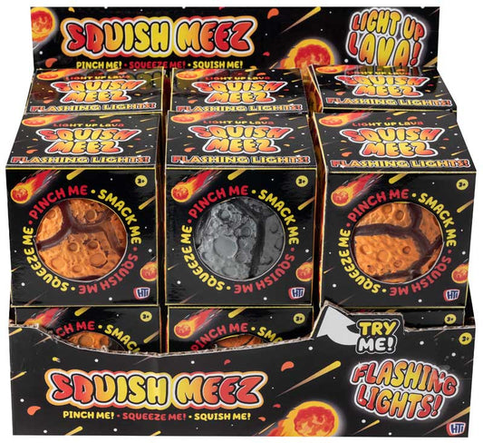 Squish meez LIGHT UP LAVA BALLS 6CM ASSORTED