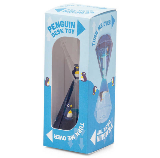 Penguin desk toy