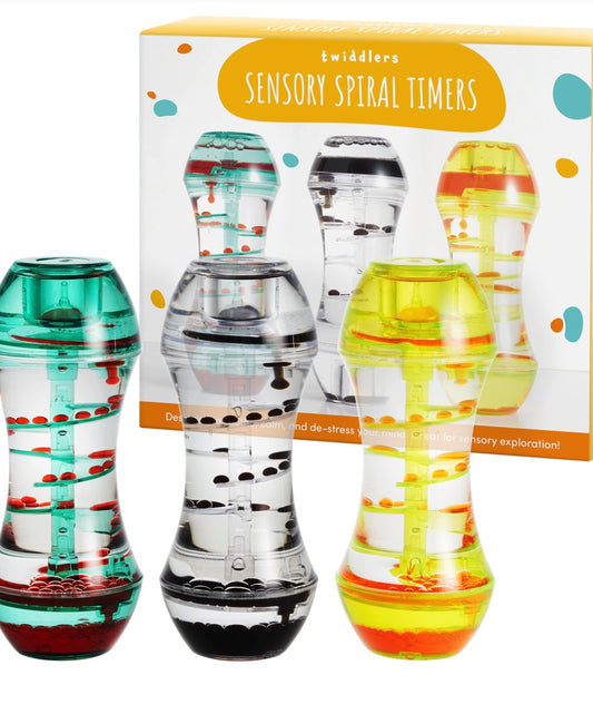 Twiddlers Spiral sensory timers