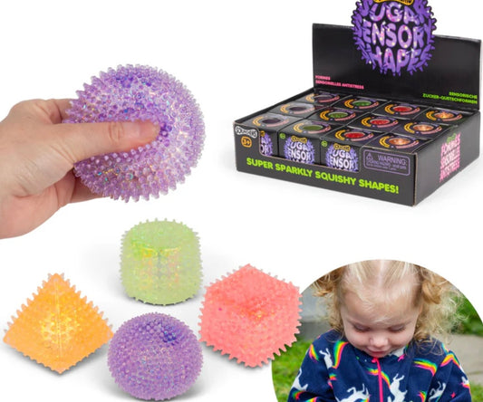 Scrunchems sensory sugar shapes